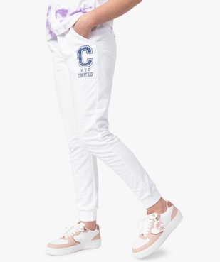 Pantalon de jogging fille avec logo patiné – Camps United vue1 - CAMPS UNITED - GEMO