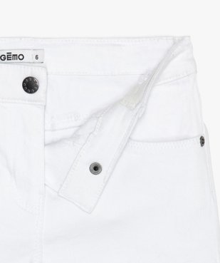 Short fille finition crochet vue3 - GEMO (ENFANT) - GEMO