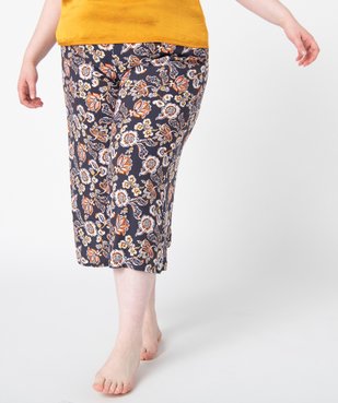 Pantalon de pyjama femme imprimé vue1 - GEMO(HOMWR FEM) - GEMO