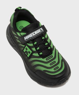 Baskets à scratch bicolores garçon - Minecraft vue5 - MINECRAFT - GEMO