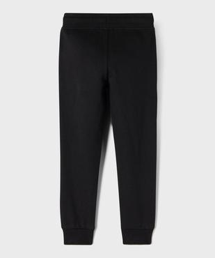 Pantalon de jogging molletonné avec ceinture ajustable garçon vue3 - GEMO 4G GARCON - GEMO