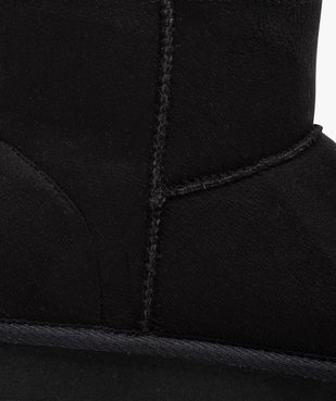Chaussons boots chaud femme vue6 - GEMO (CASUAL) - GEMO