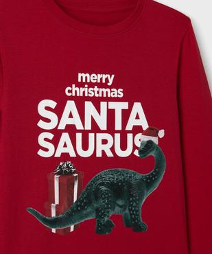 Tee-shirt manches longues spécial Noël garçon vue2 - GEMO 4G GARCON - GEMO