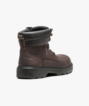 Chaussures hautes de sécurité avec semelle antistatique et résistante aux huiles vue4 - GEMO (SECURITE) - GEMO