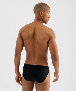 Slip en coton stretch à taille élastiquée homme (lot de 3)  vue2 - GEMO 4G HOMME - GEMO