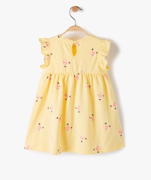 Robe bébé fille ample à motifs vue2 - GEMO(BEBE DEBT) - GEMO