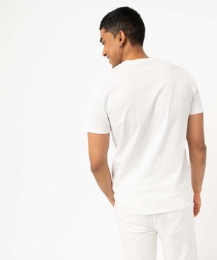 Tee-shirt homme à manches courtes et motif abstrait vue3 - GEMO (HOMME) - GEMO