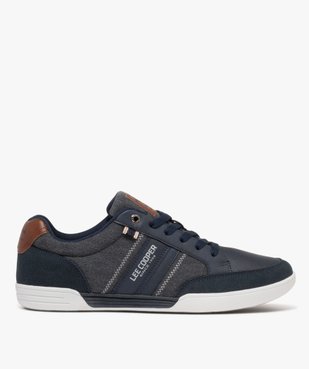 Baskets basses de ville à semelle fine homme - Lee Cooper vue2 - LEE COOPER - GEMO