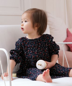 Robe bébé fille à motifs fleuris – Lulu Castagnette vue6 - LULUCASTAGNETTE - GEMO