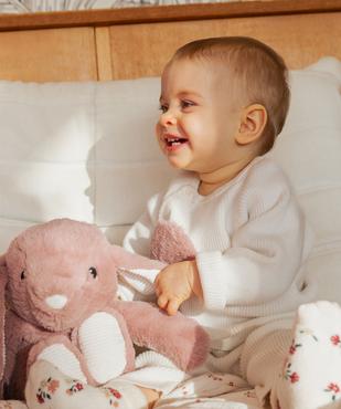 Ensemble 2 pièces en maille bébé fille : pull et pantalon vue4 - GEMO 4G BEBE - GEMO