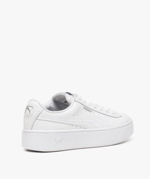 Tennis femme à lacets et semelle plateforme - Puma vue4 - PUMA - GEMO