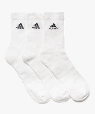 Chaussettes de sport tige haute homme - Adidas (lot de 3) vue1 - ADIDAS - GEMO