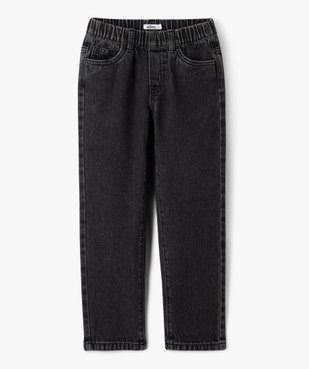 Jean avec ceinture élastique garçon vue1 - GEMO (ENFANT) - GEMO