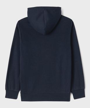 Sweat à capuche intérieur molletonné garçon - Champion USA vue3 - CHAMPION USA - GEMO