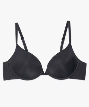 Soutien-gorge à armatures et bonnets coqués en microfibre vue4 - GEMO(HOMWR FEM) - GEMO