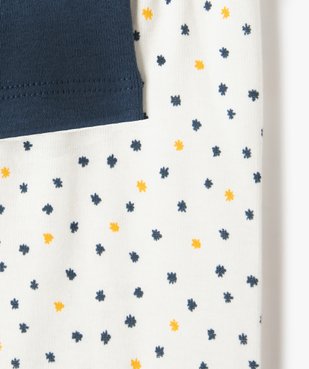 Pyjama bébé 2 pièces en jersey imprimé - No gaspi vue2 - NOGASPI - GEMO