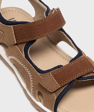 Sandales à double scratch garçon - 5 Miles vue6 - 5 MILES - GEMO