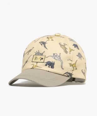 Casquette à motifs dinosaures garçon vue1 - GEMO 4G GARCON - GEMO
