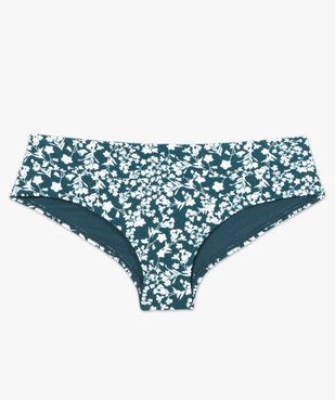 Bas de maillot de bain femme fleuri forme shorty vue4 - Nikesneakers (PLAGE) - Nikesneakers