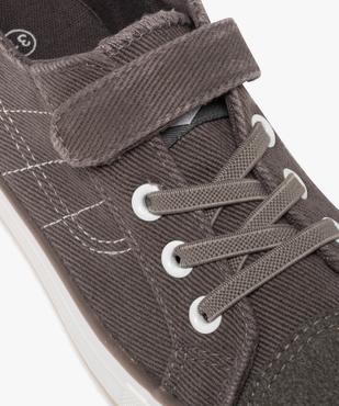 Tennis en toile fermeture scratch garçon - Lee Cooper vue6 - LEE COOPER - GEMO