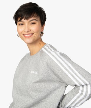 Sweat femme avec bandes sur les manches - Adidas vue2 - ADIDAS - GEMO