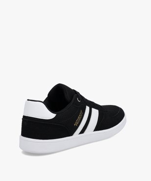 Baskets homme style casual bicolores à lacets vue5 - GEMO (SPORTSWR) - GEMO