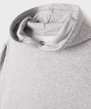 Sweat à capuche à motifs pois pailletés fille vue2 - GEMO (JUNIOR) - GEMO