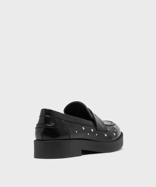 Mocassins avec clous métalliques sur semelle plateforme femme - Follow Me vue5 - FOLLOW ME - GEMO