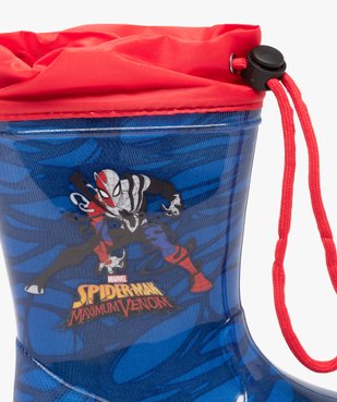 Bottes de pluie garçon à col ajustable – Spider-Man vue6 - SPIDERMAN - GEMO