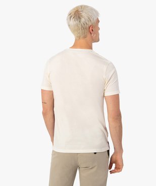 Tee-shirt homme avec motif paysage vue3 - GEMO (HOMME) - GEMO