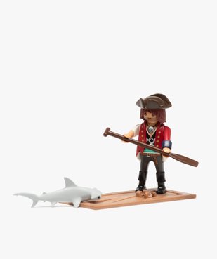 Jeu figurine pirate et radeau - Playmobil  vue2 - AUTRES MARQUES - GEMO