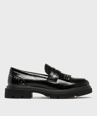 Mocassins à clous et épaisse semelle crantée femme vue1 - 5 MILES - GEMO