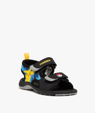 Sandales sport garçon Pikachu à scratchs - Pokémon vue2 - POKEMON - GEMO