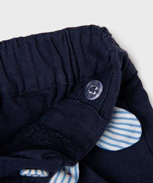 Short à ponts ample avec boutons fantaisie bébé fille - LuluCastagnette vue9 - LULUCASTAGNETTE - GEMO