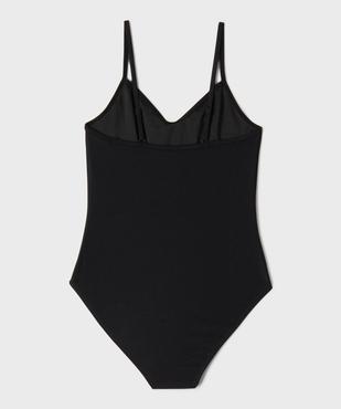 Maillot de bain 1 pièce pailletée fille vue3 - GEMO (JUNIOR) - GEMO