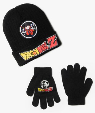 Ensemble d'accessoires Dragon Ball Z avec bonnet et gants pour garçon  - GEMO