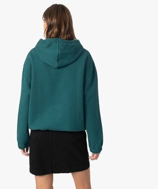 Sweat femme à capuche avec finitions élastiquées vue3 - Nikesneakers(FEMME PAP) - Nikesneakers