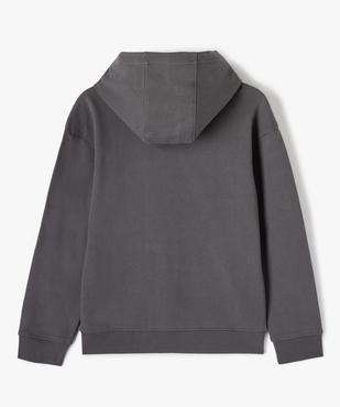 Sweat garçon à capuche imprimé humoristique vue3 - GEMO (JUNIOR) - GEMO