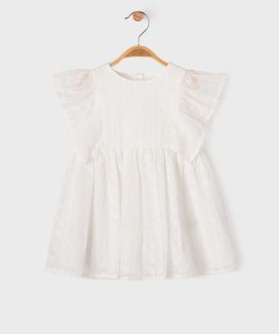 Robe de cérémonie à volants bébé fille - LuluCastagnette vue3 - LULUCASTAGNETTE - GEMO