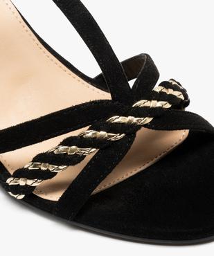Sandales à brides à large talon femme - Valentina Baldano vue7 - VALENTINA BALDA - GEMO