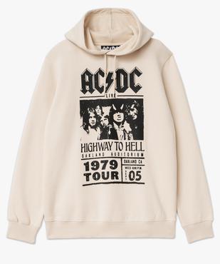 Sweat à capuche avec photo homme - ACDC vue4 - ACDC - GEMO