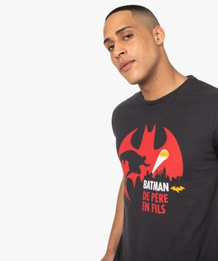 Tee-shirt homme à motif sur l’avant – Batman vue2 - BATMAN - GEMO