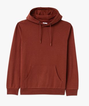 Sweat à capuche intérieur molletonné homme vue4 - GEMO 4G HOMME - GEMO