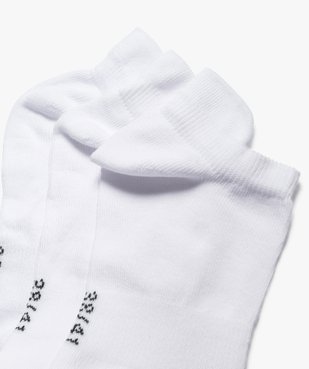 Chaussettes ultra coutes de sport femme (lot de 3) vue3 - GEMO(HOMWR FEM) - GEMO