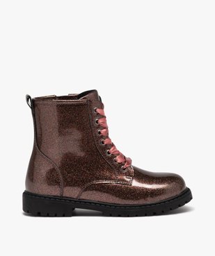 Boots fille mid-cut à paillettes du 31 au 36 vue1 - GEMO (ENFANT) - GEMO