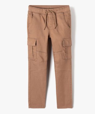 Pantalon cargo résistant garçon vue2 - GEMO (ENFANT) - GEMO