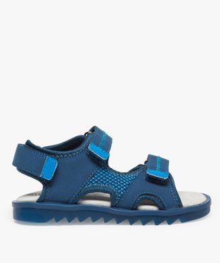 Sandales garçon à scratchs et semelle intérieure cuir vue1 - Nikesneakers (ENFANT) - Nikesneakers