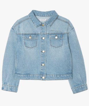Veste fille en jean – Lulu Castagnette vue2 - LULUCASTAGNETTE - GEMO