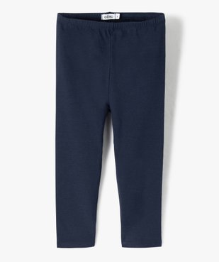 Legging 7/8ème uni à taille élastiquée fille vue4 - GEMO (ENFANT) - GEMO