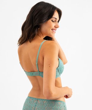 Soutien-gorge push-up en dentelle vue2 - GEMO(HOMWR FEM) - GEMO